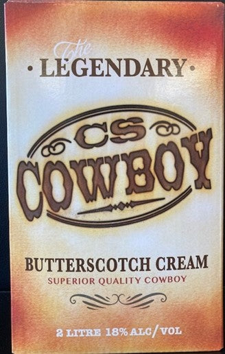 CS Cowboy Butterscotch Cream Liqueur