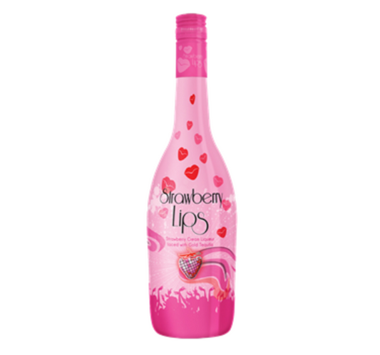 Strawberry Lips Cream Liqueur