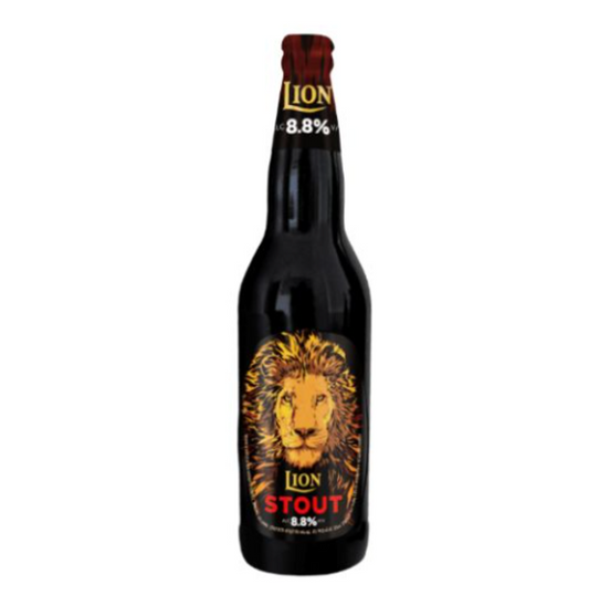 lion stout long neck 625ml bottle