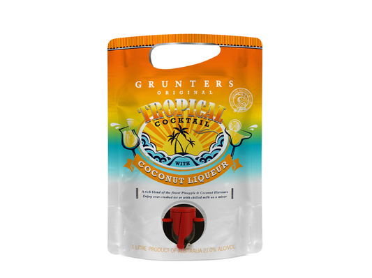 Grunter's Tropical Punch Cocktail