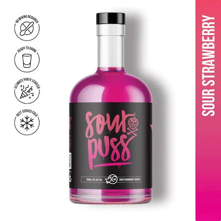 Sour Puss Strawberry Cocktail Shot 700ml