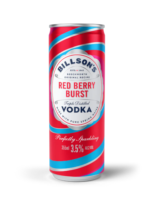 billson's red berry burst vodka