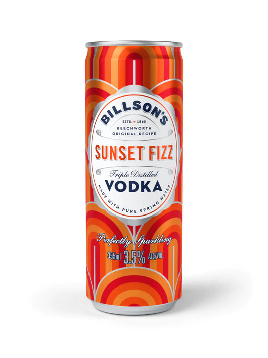 billson's sunset fizz vodka