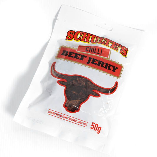 Schulte's Chilli Beef Jerky 50g (10 units)