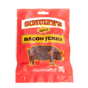 Schulte's Maple Bacon Jerky 50g (10 Units)