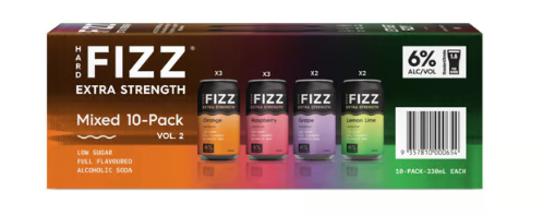 Hard Fizz Mixed 10 Pack