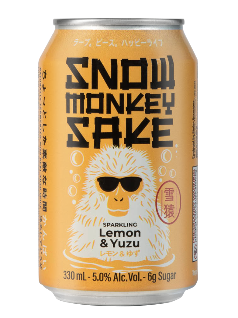 Snow Monkey Sake Lemon and Japanese Yuzu flavour