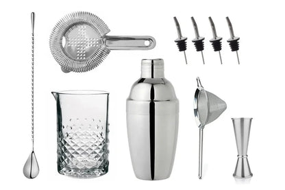 Bartender’s Bar Kit with Hikari Cobbler Shaker