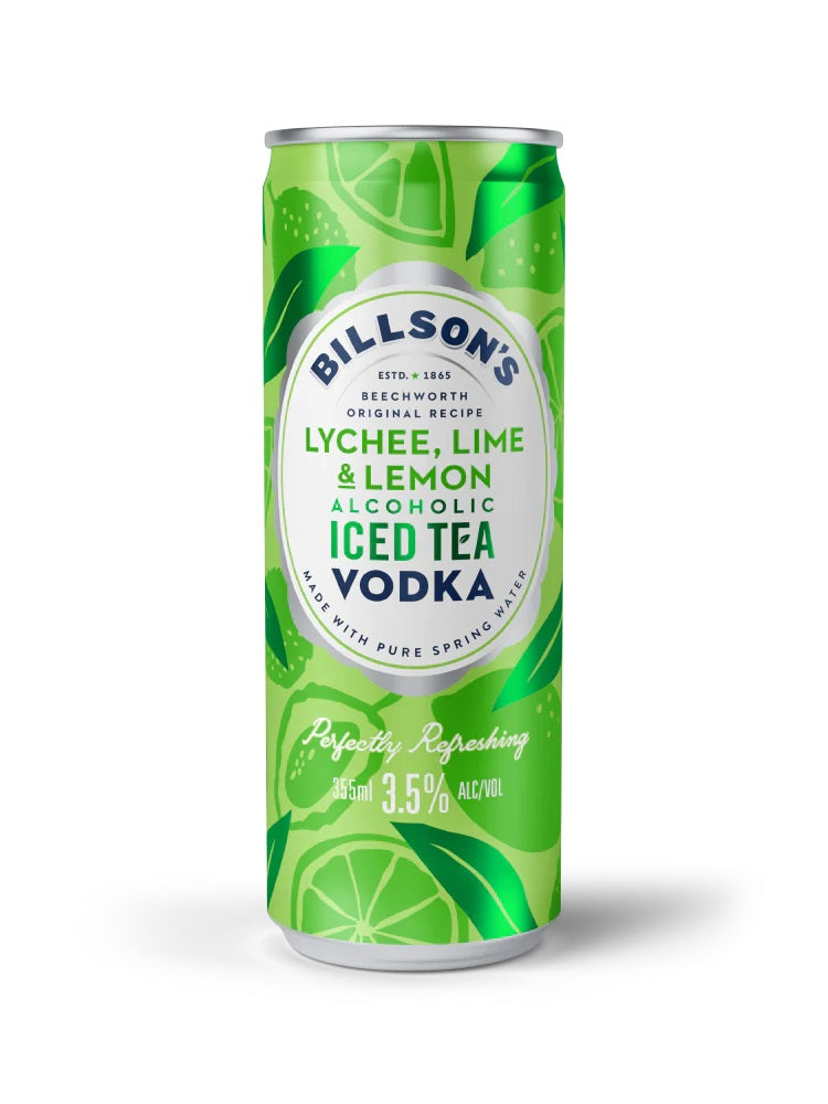 Billson’s Vodka Iced Tea with Lychee, Lime & Lemon