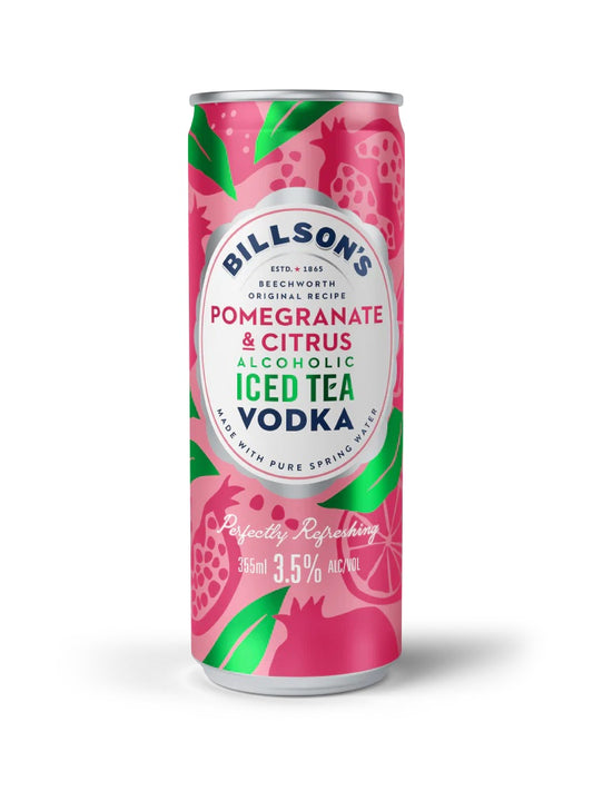 Billson’s Vodka Iced Tea with Pomegranate and Citrus