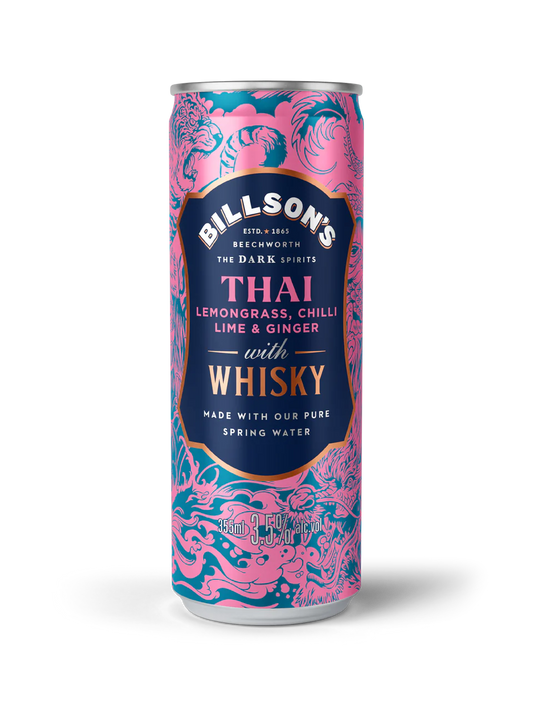 Billson's Whisky with Thai Lemongrass, Chilli Lime & Ginger