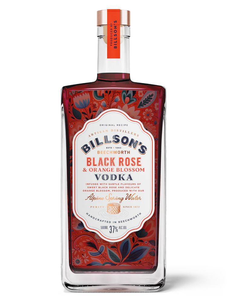 Billson's Black Rose & Orange Blossom Vodka