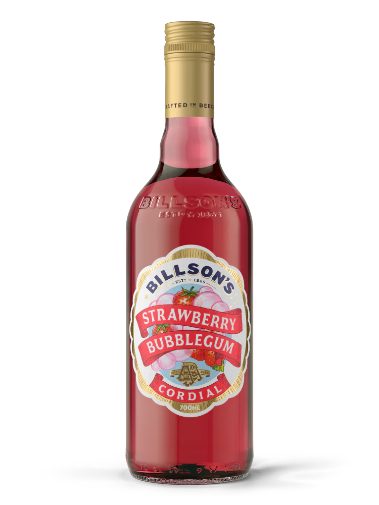 Billson's Strawberry Bubblegum Cordial